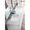 James Martin Vanities Athens 72in Double Vanity, Glossy White w/ 3 CM Eternal Jasmine Pearl Quartz Top E645-V72-GW-3EJP - alternate 7